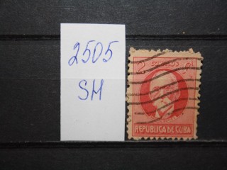 Фото марки Куба 1917г