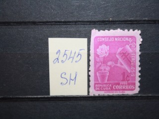 Фото марки Куба 1955г *