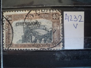 Фото марки Итальянская Киренаика 1927г **