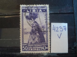 Фото марки Итальянская Ливия 1936г **