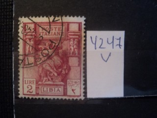 Фото марки Итальянская Ливия 1924г
