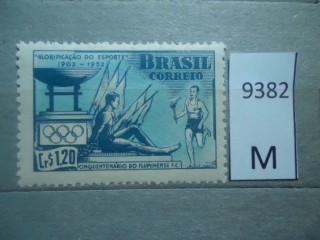 Фото марки Бразилия 1952г **