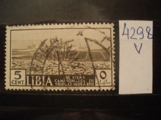 Фото марки Итальянская Ливия 1939г