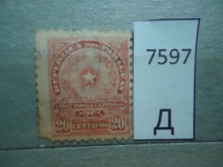 Фото марки Парагвай 1913г