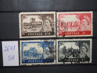 Фото марки Великобритания 1955г серия водный знак 21