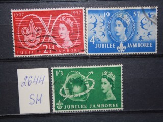 Фото марки Великобритания 1957г серия