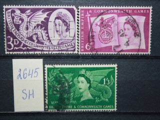 Фото марки Великобритания 1958г серия