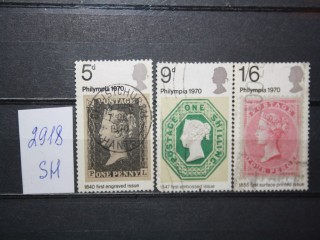 Фото марки Великобритания 1970г серия