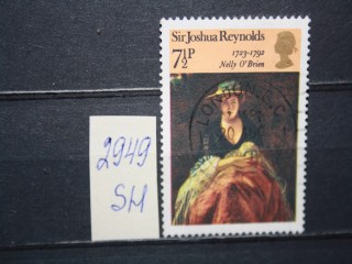 Фото марки Великобритания 1973г
