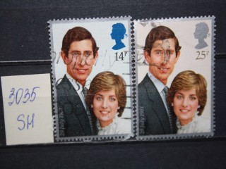 Фото марки Великобритания 1981г серия