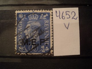 Фото марки Брит. оккупационная почта 1942г