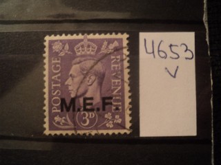 Фото марки Брит. оккупационная почта 1942г