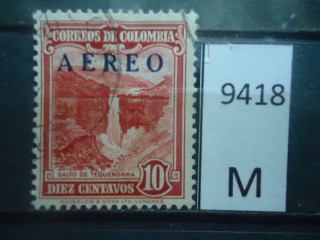 Фото марки Колумбия 1953г
