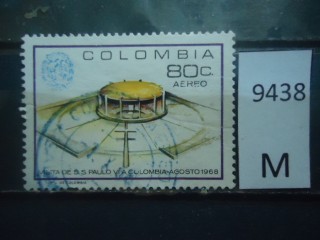 Фото марки Колумбия 1968г