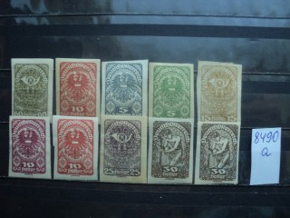 Фото марки Австрия серия 1920г *