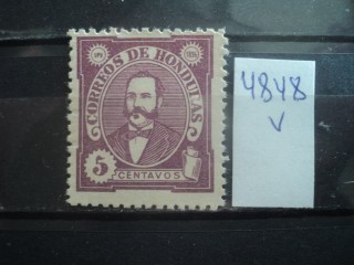 Фото марки Гондурас 1896г *