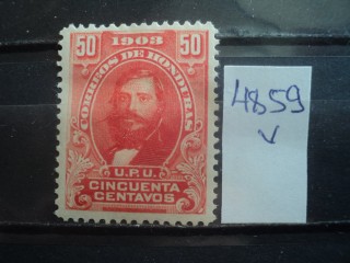 Фото марки Гондурас 1903г *