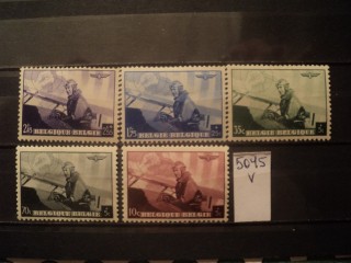 Фото марки Бельгия серия 1938г *