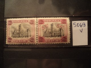 Фото марки Бельгия пара 1915-21гг *