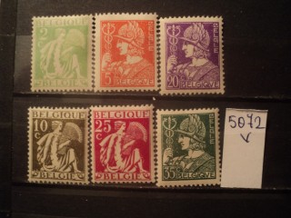 Фото марки Бельгия серия 1932г **