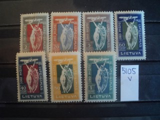 Фото марки Литва серия 1921г *