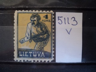 Фото марки Литва 1922г **