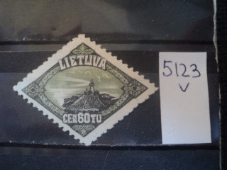 Фото марки Литва 1923г *