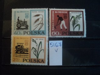 Фото марки Польша серия 1963г **