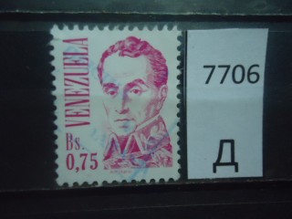 Фото марки Венесуэла 1986г