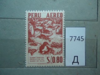 Фото марки Перу 1960г **