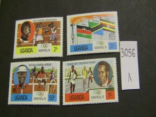 Фото марки Уганда 1976г серия **