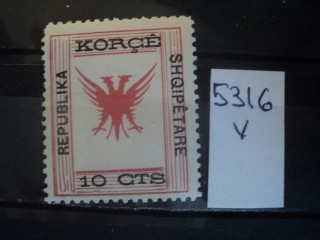 Фото марки Албания 1917г **