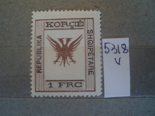 Фото марки Албания 1917г **
