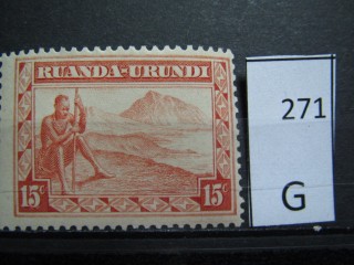 Фото марки Руанда-Урунди 1931г *