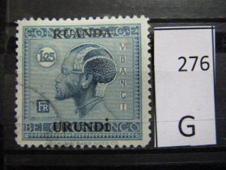 Фото марки Руанда-Урунди 1927г