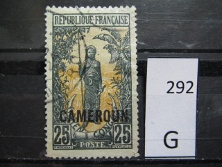 Фото марки Камерун 1921г