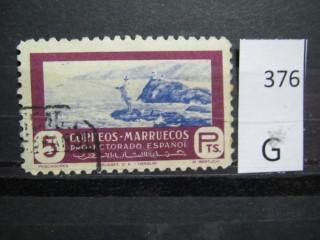 Фото марки Испан. Марокко 1951г