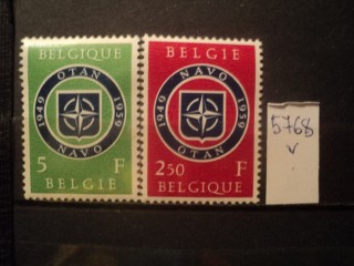 Фото марки Бельгия серия 1959г *