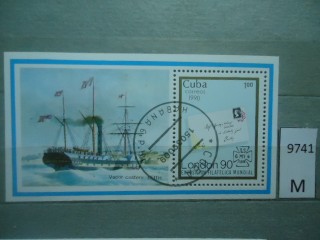 Фото марки Куба 1990г блок