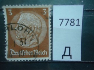 Фото марки Германия Рейх 1933г