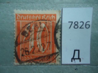 Фото марки Германия Рейх 1921г