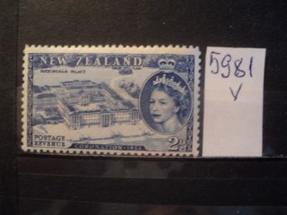 Фото марки Новая Зеландия 1953г **