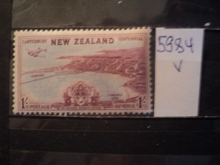 Фото марки Новая Зеландия 1950г **