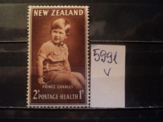 Фото марки Новая Зеландия 1952г **