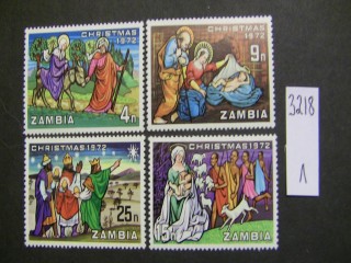 Фото марки Замбия 1972г серия **