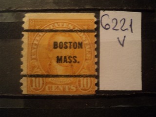 Фото марки США. Бостон