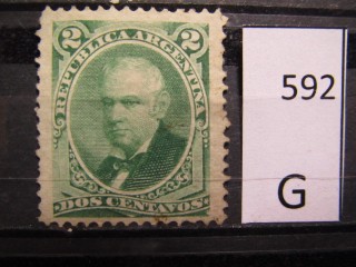 Фото марки Аргентина 1877г
