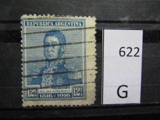 Фото марки Аргентина 1916г **