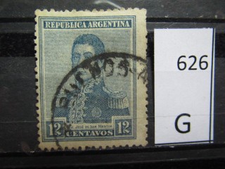 Фото марки Аргентина 1918г