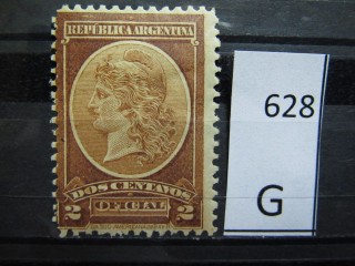 Фото марки Аргентина 1901г